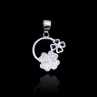 Cute Children Silver Jewellery / Chinese Culture Silver Sheep Pendant For Girls
